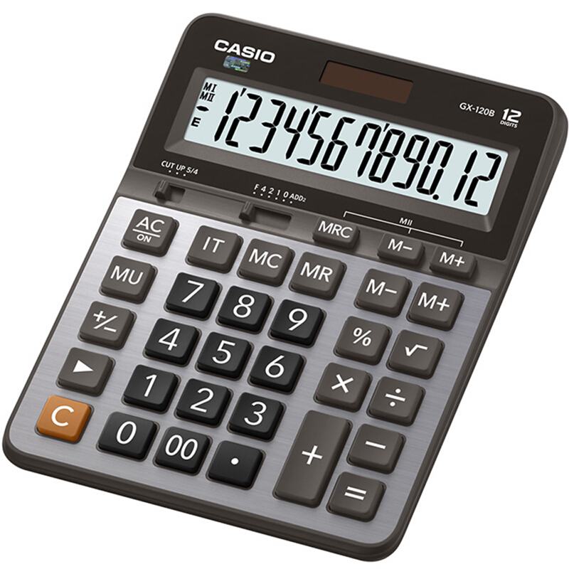 卡西歐（CASIO） GX-120B 商務計算器 超大型機 灰色 GX-120S升級款_http://02394.cn/img/sp/139/fc54af12-2e61-497f-9df4-8090fc948c57.jpg