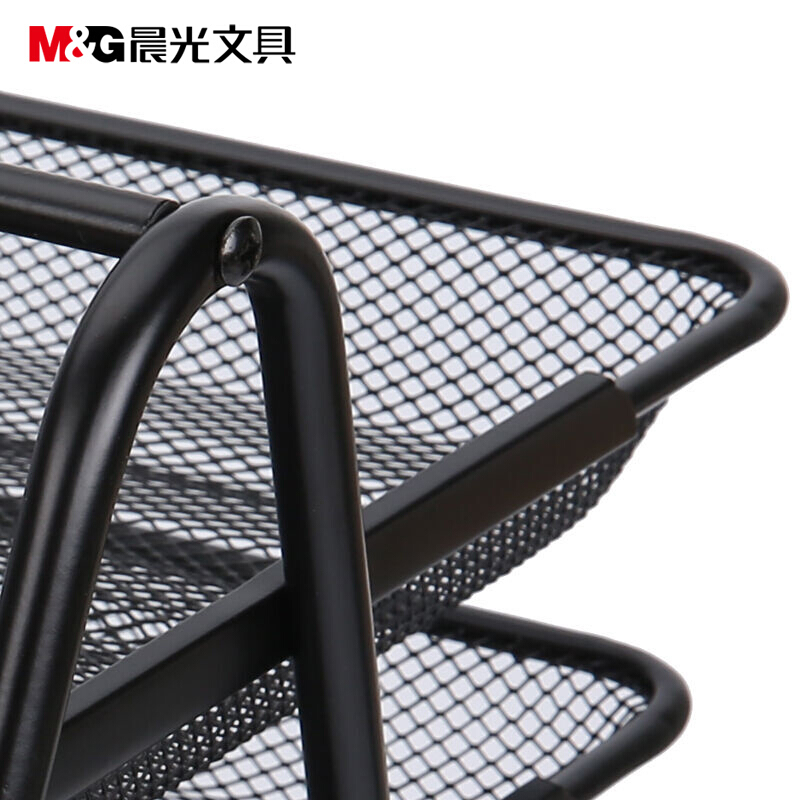 晨光（M&G） ADM94754 三層金屬網(wǎng)格文件盤文件架文件座 黑色_http://02394.cn/img/sp/146/f433b764-7894-4ea9-aca8-fb9b1d8a29f1.jpg