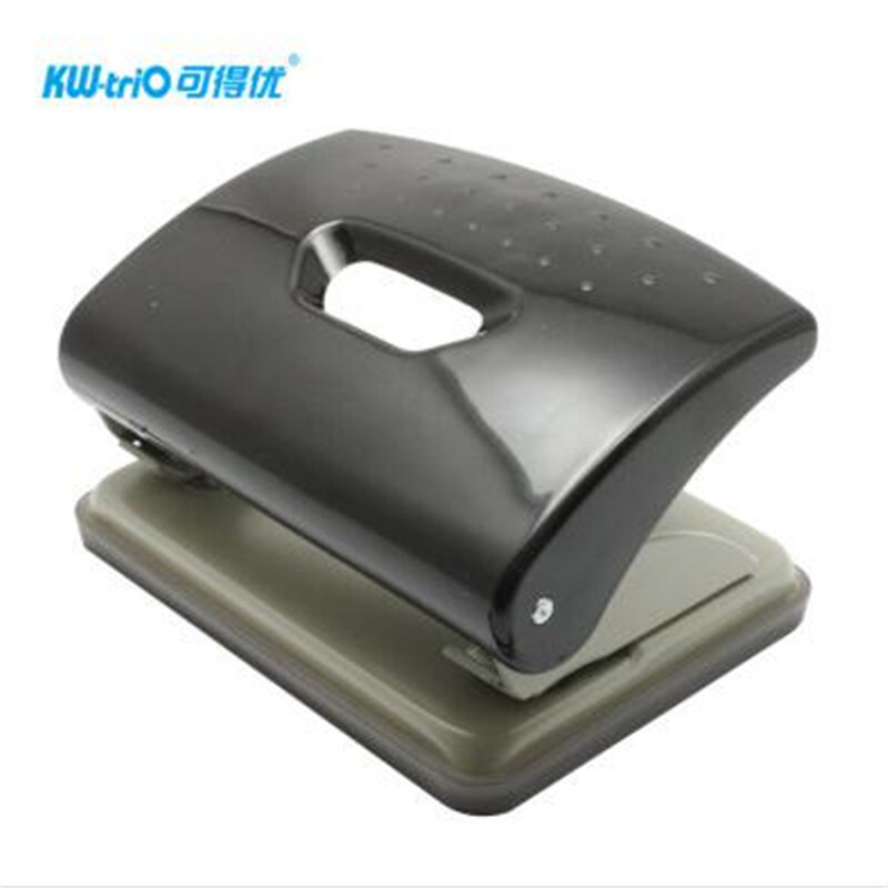 可得優(yōu)（KW-triO） 9650 二孔打孔機 打孔器 可打20張（黑色）_http://02394.cn/img/sp/148/a2f929fa-83a5-4566-916f-2cc949fd16b8.jpg