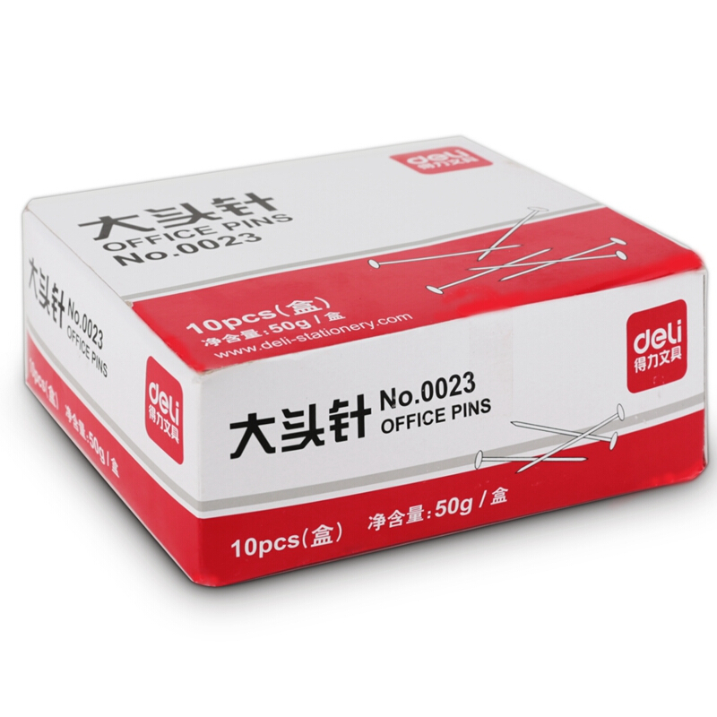 得力（deli） 0023 PP盒裝大頭針 單盒 50g盒 （單盒裝）_http://02394.cn/img/sp/160/c52c6dc1-a8e9-412e-ad4d-51670b21def3.jpg