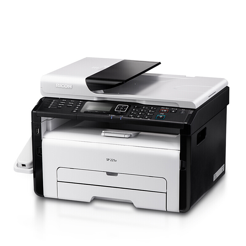 理光（Ricoh） SP221SF 黑白激光一體機(jī) A4幅面（打印/復(fù)印/傳真/掃描）_http://02394.cn/img/sp/1717/a3451ebd-74b7-49d3-9abd-6c69d5dd20f3.jpg