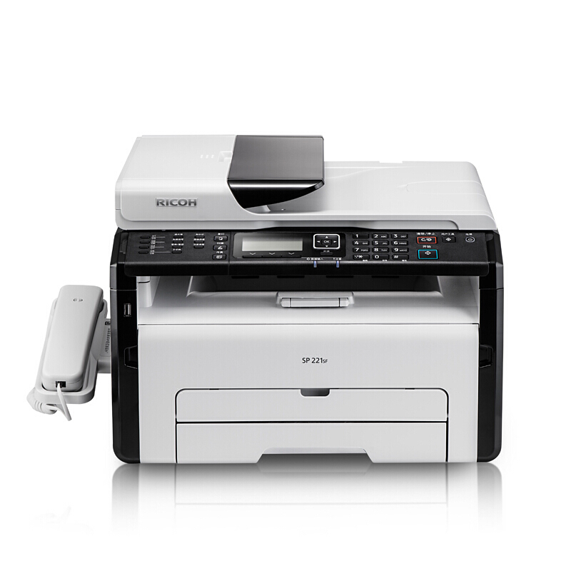理光（Ricoh） SP221SF 黑白激光一體機(jī) A4幅面（打印/復(fù)印/傳真/掃描）_http://02394.cn/img/sp/1717/f877bb9d-cf82-46b2-82d3-9d2452859f12.jpg