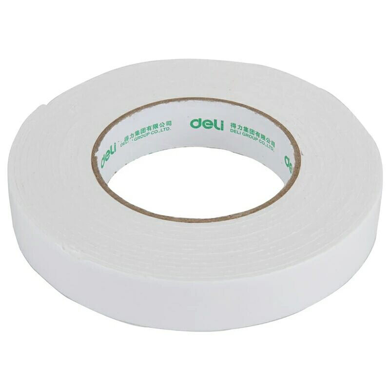 得力（deli） 30410 海綿膠泡棉雙面膠 12mm*5y 1卷裝_http://02394.cn/img/sp/208/1da66b8a-b8fb-4c54-8ad3-815d047f0b3d.jpg