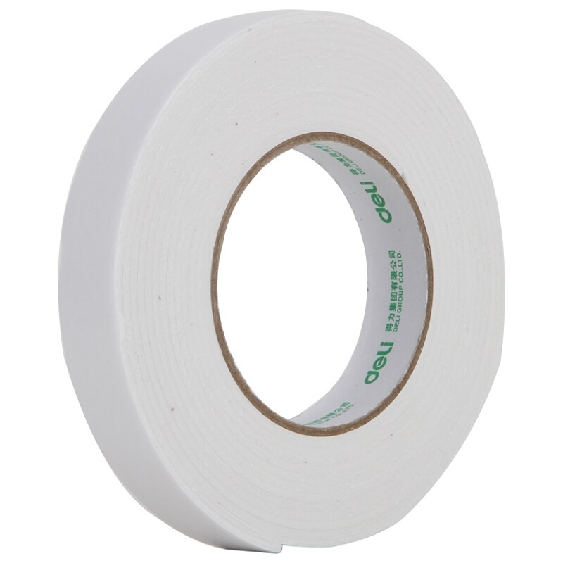 得力（deli） 30410 海綿膠泡棉雙面膠 12mm*5y 1卷裝_http://02394.cn/img/sp/208/1ee1f837-ba7e-4e1b-babf-6367a48365e4.jpg