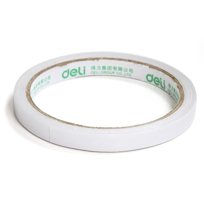 得力（deli） 30400 棉紙雙面膠帶9mm*10y（9.1米） 32卷/袋裝_http://02394.cn/img/sp/208/4d7d97c1-846c-4d2c-bdd7-804b52761c76.jpg