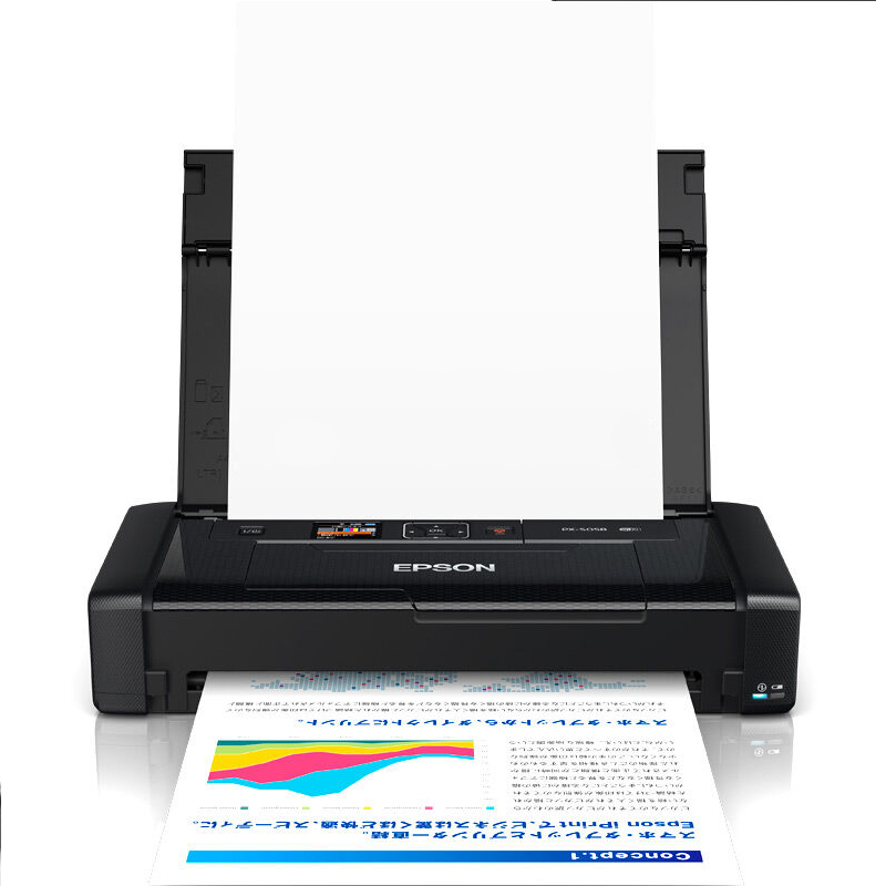 愛(ài)普生（EPSON） WF-100 便攜式 無(wú)線打印 彩色噴墨打印機(jī)