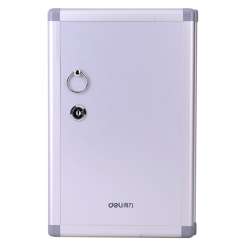 得力（deli） 50800 24位鋁合金鑰匙管理箱 鑰匙整理收納柜(銀)_http://02394.cn/img/sp/2219/7fa1fee8-12ea-42dc-848a-4cb06814377c.jpg