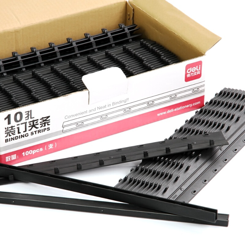 得力（deli） 3829 10孔裝訂夾條 15mm 100支/盒 可裝訂150頁(yè)（藍(lán)色）_http://02394.cn/img/sp/254/4e4bac46-3411-4a84-96b3-7d097d05aecb.jpg