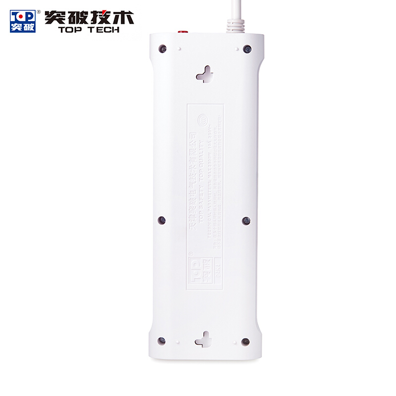 突破（TOP） TZ-D4K4 新國標(biāo)帶兒童保護(hù)門插座接線板智能過載自動斷電分控獨(dú)立開關(guān)4孔3米 3米線長_http://02394.cn/img/sp/2541/2b4404c0-18ef-4344-a2cf-41d30b40f36c.jpg