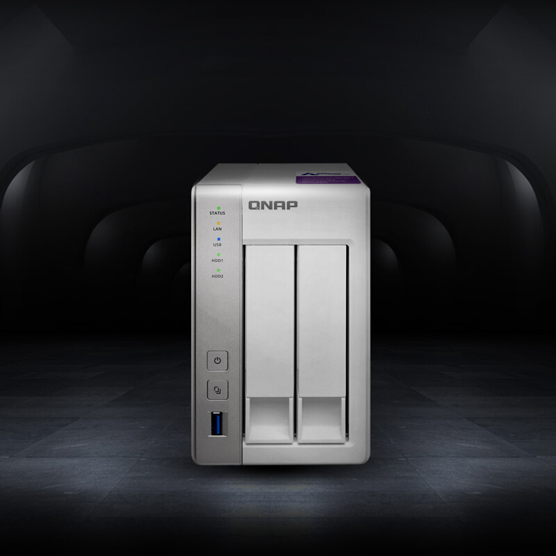 威聯(lián)通（QNAP） TS-231P 1G 內(nèi)存 2盤位NAS網(wǎng)絡(luò)存儲器 雙核1.7GHz處理器 2個網(wǎng)絡(luò)端口_http://02394.cn/img/sp/275/2f546102-cb90-4d6d-b737-11487f2712a1.jpg