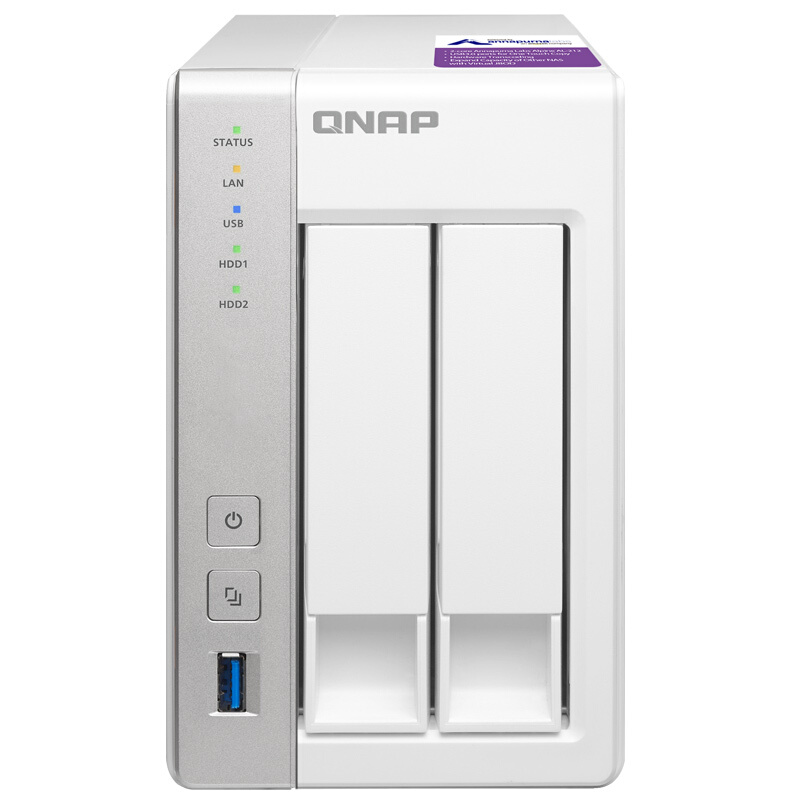 威聯(lián)通（QNAP） TS-231P 1G 內(nèi)存 2盤位NAS網(wǎng)絡(luò)存儲器 雙核1.7GHz處理器 2個網(wǎng)絡(luò)端口_http://02394.cn/img/sp/275/4508b2b0-0a05-4c64-b6fe-77caa3950b07.jpg