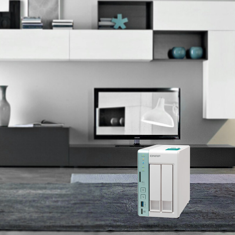 威聯(lián)通（QNAP） TS-251A -2G內(nèi)存 兩盤位網(wǎng)絡存儲器 雙核雙網(wǎng)卡 可USB直連 20T容量_http://02394.cn/img/sp/275/6cc6156b-5990-41e5-872c-d165b200a73d.jpg