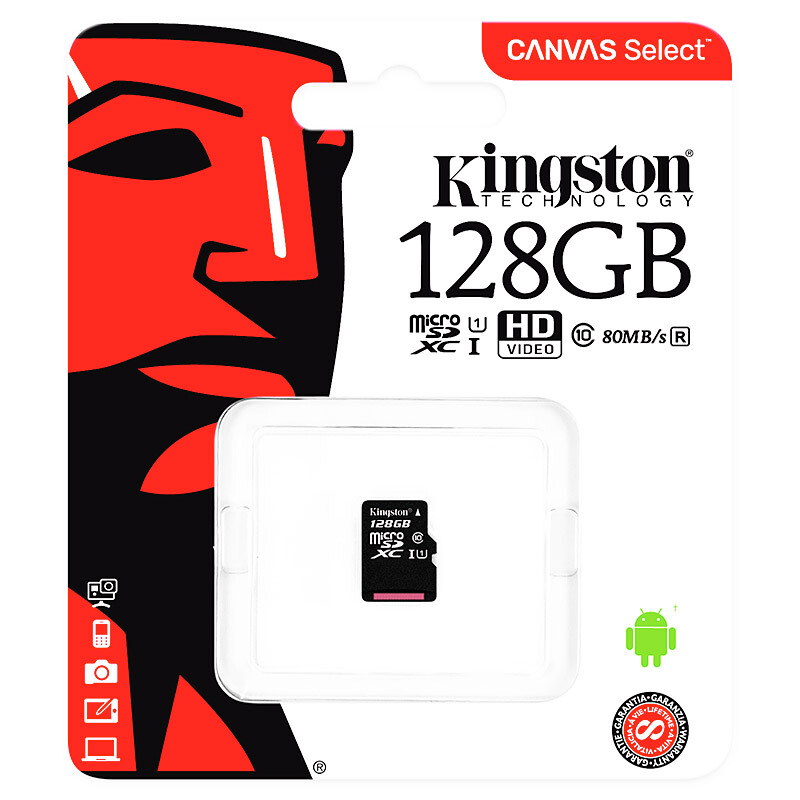 金士頓（Kingston） 內(nèi)存卡 高速行車記錄儀 TF(Micro SD) Class10 UHS-I 手機(jī)存儲卡（128GB）_http://02394.cn/img/sp/276/c92c0e16-43a4-4375-adfe-2473b598f694.jpg