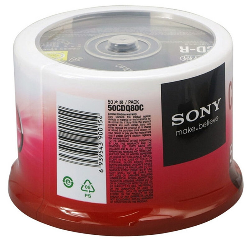 索尼（SONY） CD-R 光盤/刻錄盤 48速700MB 桶裝50片_http://02394.cn/img/sp/277/20882f74-8fd3-4651-93bb-ed81e348ecd4.jpg