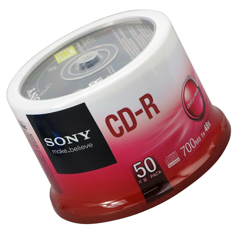 索尼（SONY） CD-R 光盤/刻錄盤 48速700MB 桶裝50片_http://02394.cn/img/sp/277/ad0f1b31-77eb-4658-8bf7-d84e5f1d5f5c.jpg