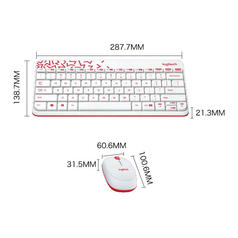 羅技（Logitech） MK245 Nano 無(wú)線鍵鼠套裝 小鍵盤(pán) (白粉) _http://02394.cn/img/sp/283/923edd98-8b81-41ac-bd7c-f10495a20c3b.jpg
