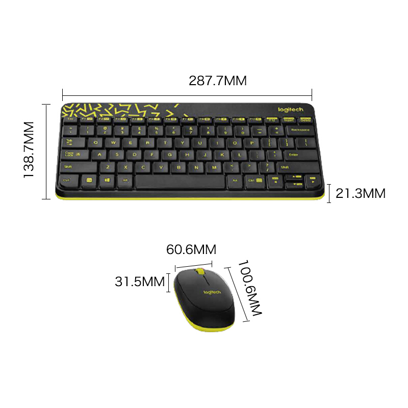 羅技（Logitech） MK245 Nano 無線鍵鼠套裝 小鍵盤 (黑黃) _http://02394.cn/img/sp/283/e007cf57-e9fe-4af4-96b0-8523c0cdca4a.jpg