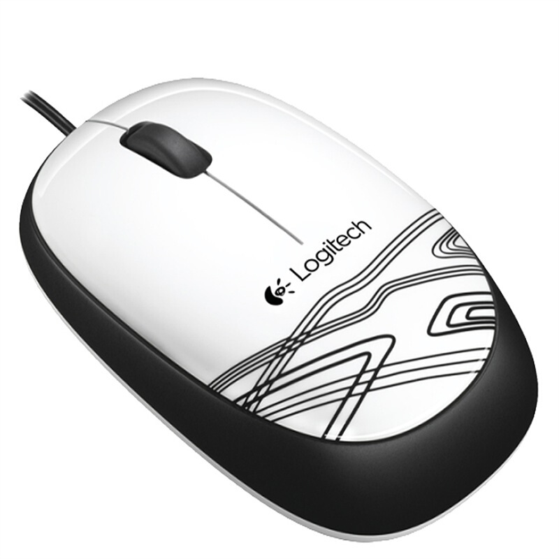 羅技（Logitech） M105 時尚多彩鼠標 左右手通用 (清新白) _http://02394.cn/img/sp/284/c234c09f-2018-4073-95b9-eb1af8eb11b8.jpg