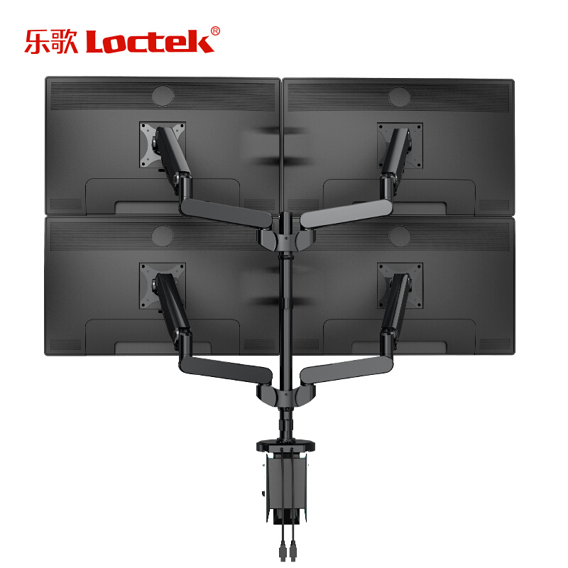 樂歌（Loctek） Q5Q 四屏顯示器支架電腦支架 旋轉升降伸縮支架_http://02394.cn/img/sp/296/2a0fd86c-7c02-4c3b-9f00-f3b5be7912b0.jpg