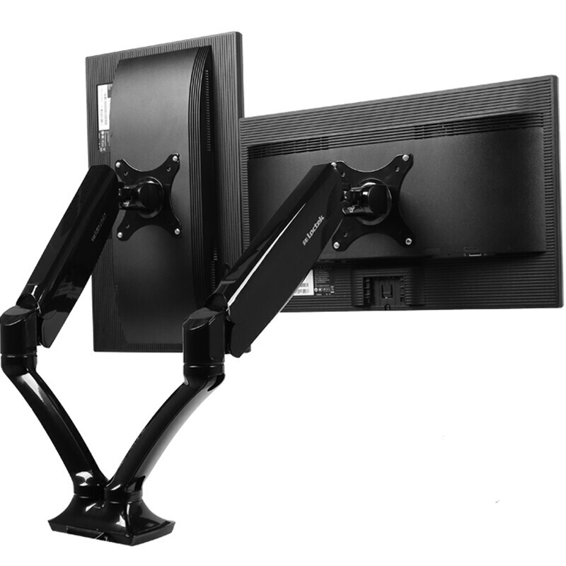 樂歌（Loctek） DLB502-D 雙屏拼接顯示器設(shè)計(jì)電腦架 桌面底座旋轉(zhuǎn)升降雙屏支架_http://02394.cn/img/sp/296/60d596c1-8a39-4f45-b1e8-e56520d661f8.jpg