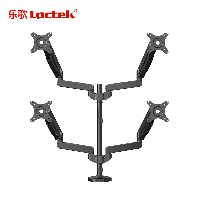 樂歌（Loctek） Q5Q 四屏顯示器支架電腦支架 旋轉升降伸縮支架_http://02394.cn/img/sp/296/ac32dd0d-9806-4a2c-ae6a-df46a8631ddc.jpg