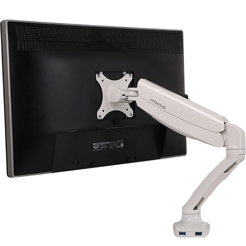 樂歌（Loctek） DLB502W 顯示器支架 桌面旋轉升降顯示器支架臂 (白色) _http://02394.cn/img/sp/296/c154c711-0535-4677-a91a-fe39053be8ec.jpg
