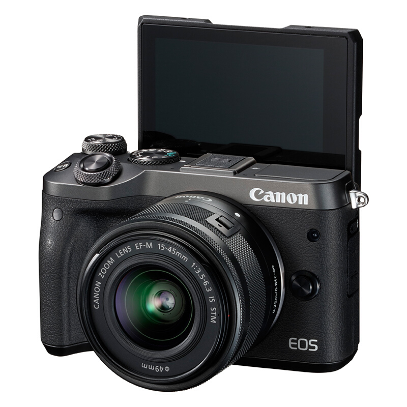 佳能（Canon） EOS M6 可換鏡微單照相機(jī)（15-45鏡頭黑色套機(jī)）_http://02394.cn/img/sp/307/ae7b8a90-7c8f-40f9-8127-c3bd657fc125.jpg