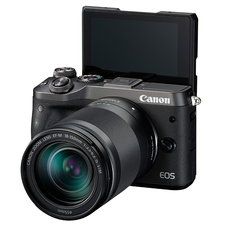 佳能（Canon） EOS M6 可換鏡微單照相機(jī)（18-150鏡頭黑色套機(jī)）_http://02394.cn/img/sp/307/e1f7b779-67b8-4ab8-8dac-12ab45e25a05.jpg