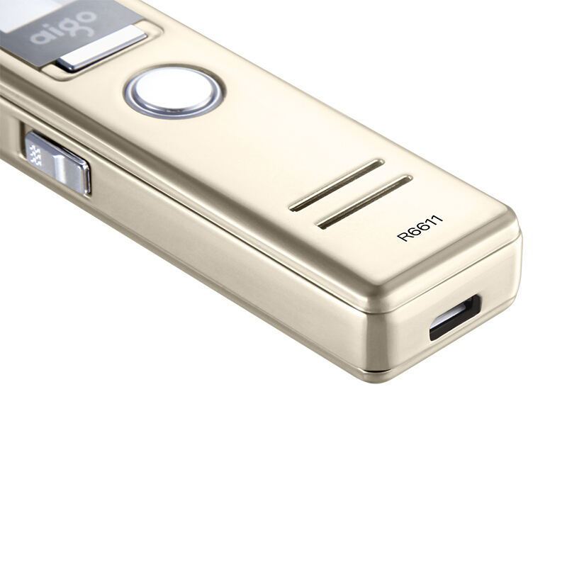 愛國者（aigo） R6611 錄音筆 專業(yè)微型 高清遠距降噪 MP3播放器 學習/會議采訪取證錄音 （香檳金8G）_http://02394.cn/img/sp/309/cd62b23c-a13f-4377-88a4-5453ee787252.jpg