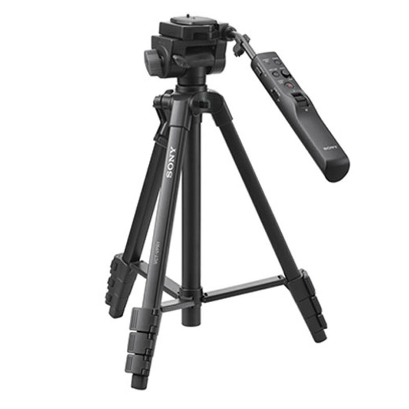 索尼（SONY） VCT-VPR1 原裝三腳架含遙控器 適用索尼微單相機、攝像機、AXP35 AX700 索尼VCT-VPR1攝像機三腳架