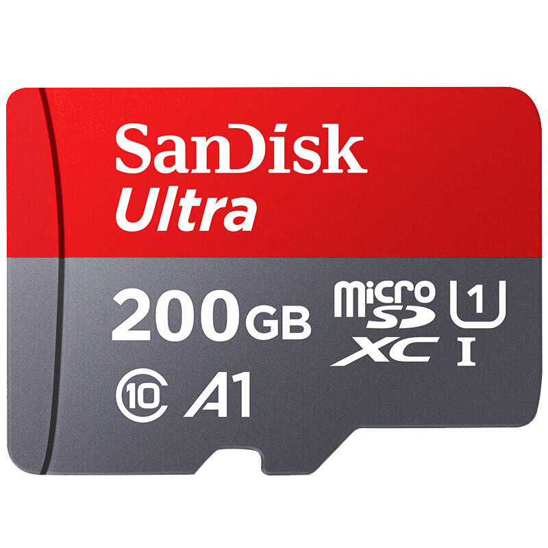 閃迪（SanDisk） A1 讀速100MB/s 至尊高速移動MicroSDHC UHS-I存儲卡 TF卡 (200GB) _http://02394.cn/img/sp/322/b8edba84-f632-4544-96d5-97f9a05927aa.jpg
