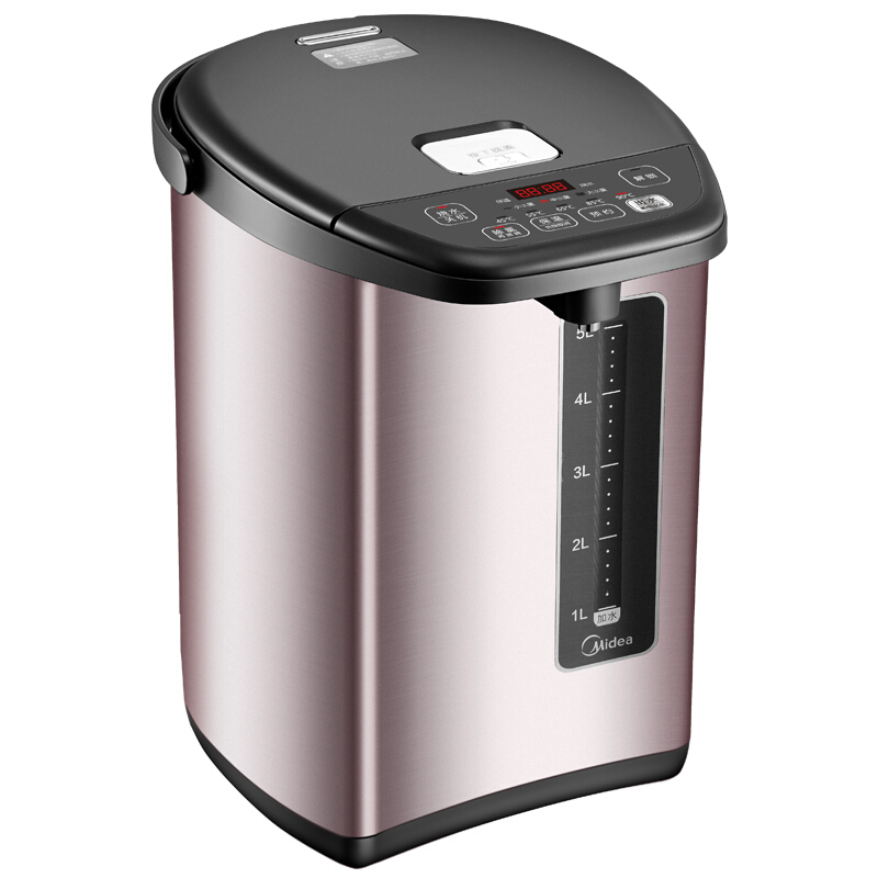美的（Midea） PF708c-50T 304不銹鋼電水壺 5L容量 5段溫控電熱水壺 雙層彩鋼燒水壺_http://02394.cn/img/sp/350/68439b88-e73b-4247-85e0-bb8cbc30878d.jpg