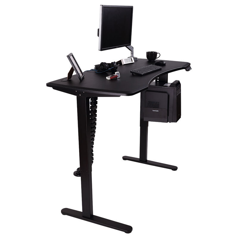 樂(lè)歌（Loctek） E1D 站立辦公電動(dòng)升降桌套裝 (雅黑/方型1400x700mm) _http://02394.cn/img/sp/361/d63d02e1-728c-4923-b5ea-ada0c9c61856.jpg