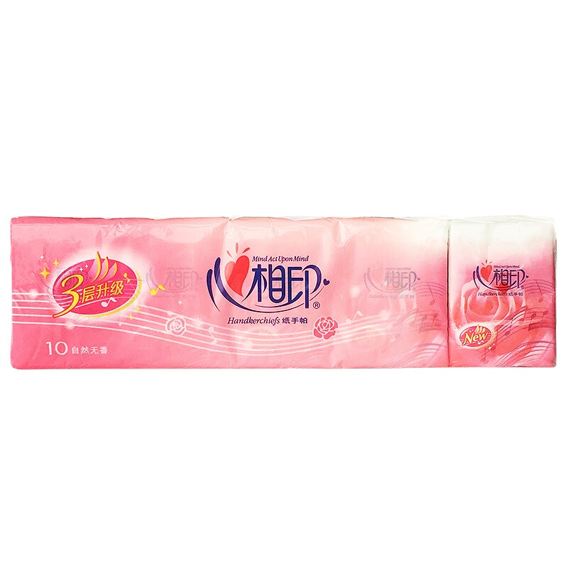心相印（Mind Act Upon Mind） C910 無香面巾紙餐巾紙手帕紙10包/條_http://02394.cn/img/sp/387/df12ce0e-278a-48b9-b6f7-d66dcc7414cb.jpg