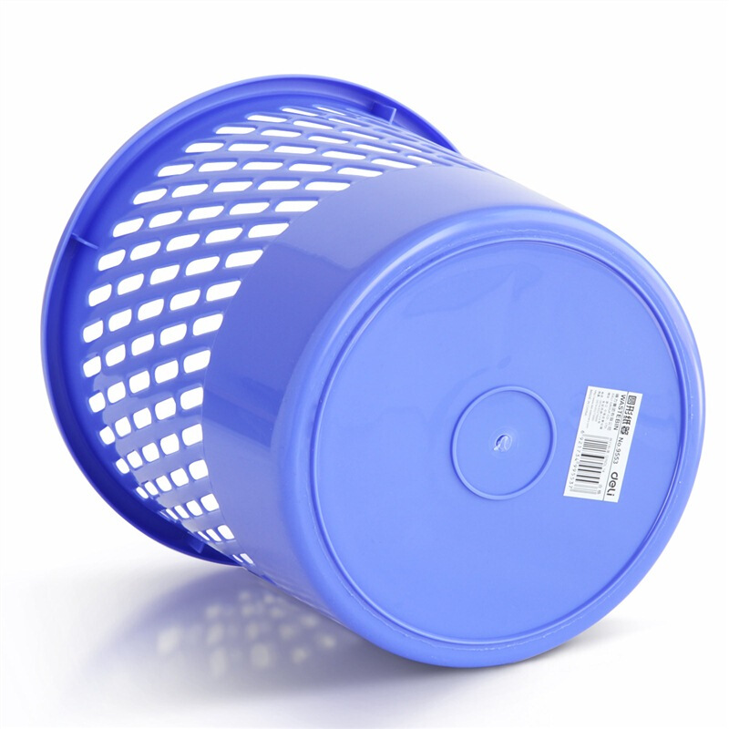 得力（deli） 9553 耐用圓紙簍/清潔桶/垃圾桶 小號(φ260mm) _http://02394.cn/img/sp/393/0acd2cac-1bcc-405b-8225-6fff5899ac40.jpg