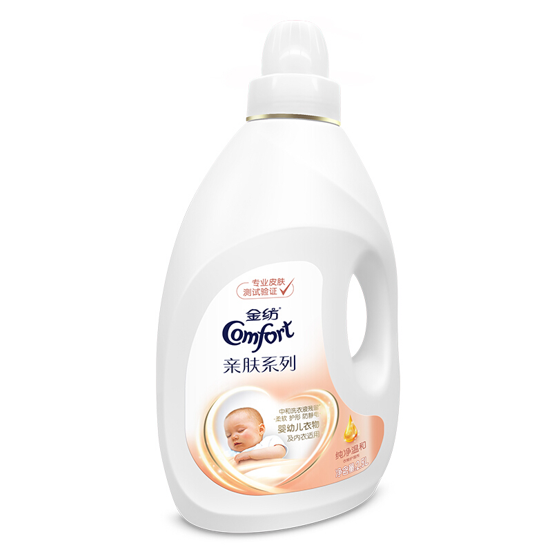 金紡（COMFORT） 柔順劑 衣物護(hù)理劑 柔軟護(hù)型防靜電 新純凈溫和2.5L_http://02394.cn/img/sp/400/1192ee06-08ac-4ff3-8eef-ca8130f849bf.jpg