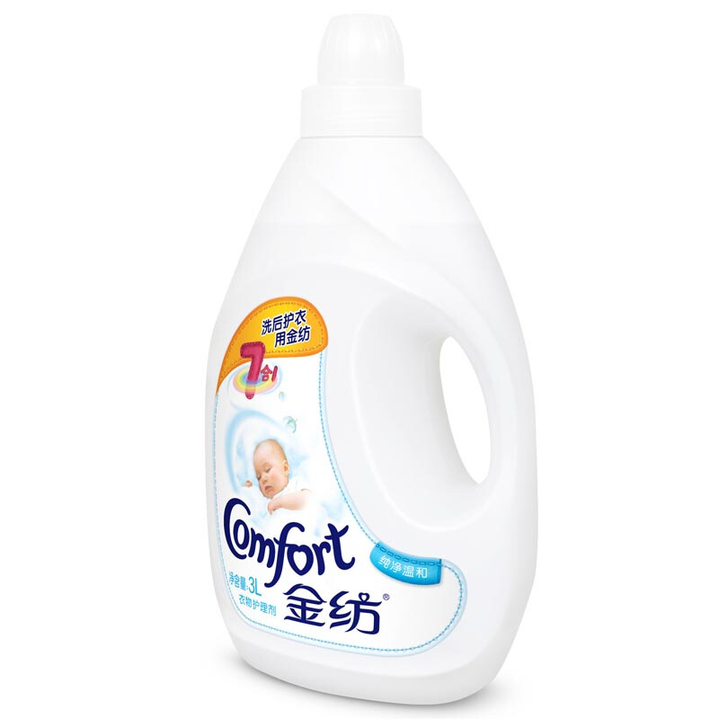 金紡（COMFORT） 衣物護(hù)理劑 柔順劑 純凈溫和3L_http://02394.cn/img/sp/400/a52db9ef-a037-4af6-a117-2bdae5cfb13a.jpg