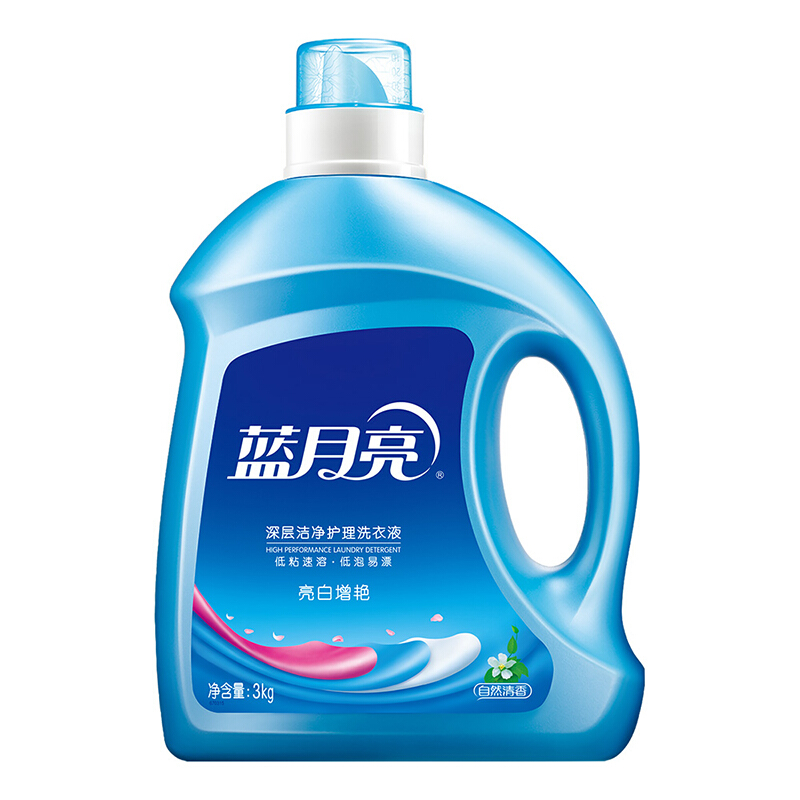 藍(lán)月亮（Bluemoon） 亮白增艷 洗衣液（自然清香）3kg/瓶 _http://02394.cn/img/sp/400/ac9303a3-32f3-454e-b8da-ca6538e07b1b.jpg