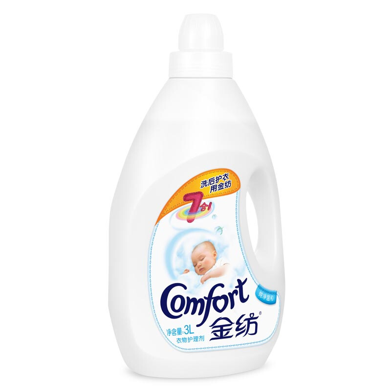 金紡（COMFORT） 衣物護(hù)理劑 柔順劑 純凈溫和3L_http://02394.cn/img/sp/400/ef22985c-3d95-41a2-86c2-07f531be6438.jpg
