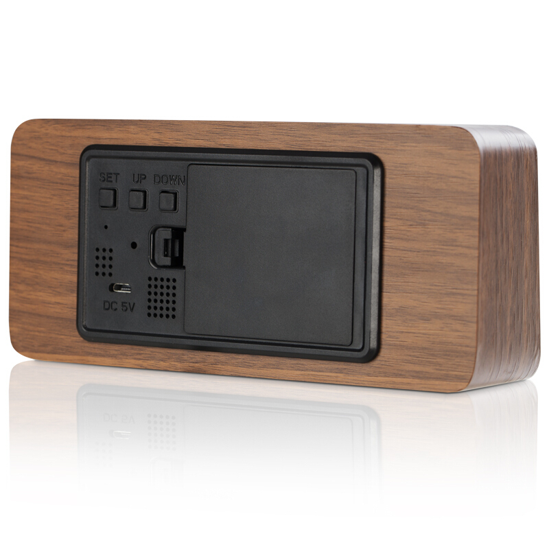 得力（deli） 8815 多功能電子鐘 150*42*70mm (棕色) _http://02394.cn/img/sp/419/803d6b5c-148c-4a02-a564-c9facafb7a9c.jpg