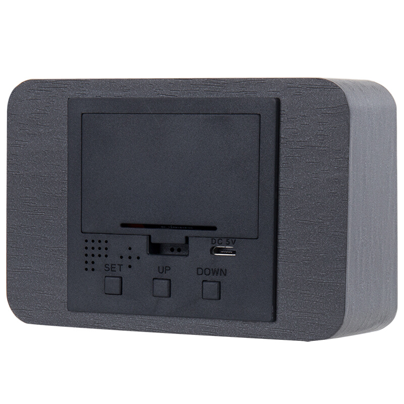 得力（deli） 8814 多功能電子鐘 100*42*70mm (黑色) _http://02394.cn/img/sp/419/af440890-e443-445f-a810-13ee6c15dd1d.jpg