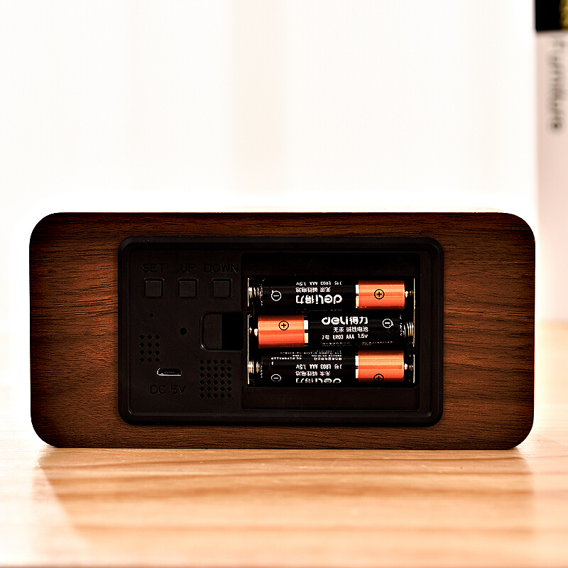 得力（deli） 8815 多功能電子鐘 150*42*70mm (黑色) _http://02394.cn/img/sp/419/c612c842-9ac7-44fb-97a5-966751a92f72.jpg