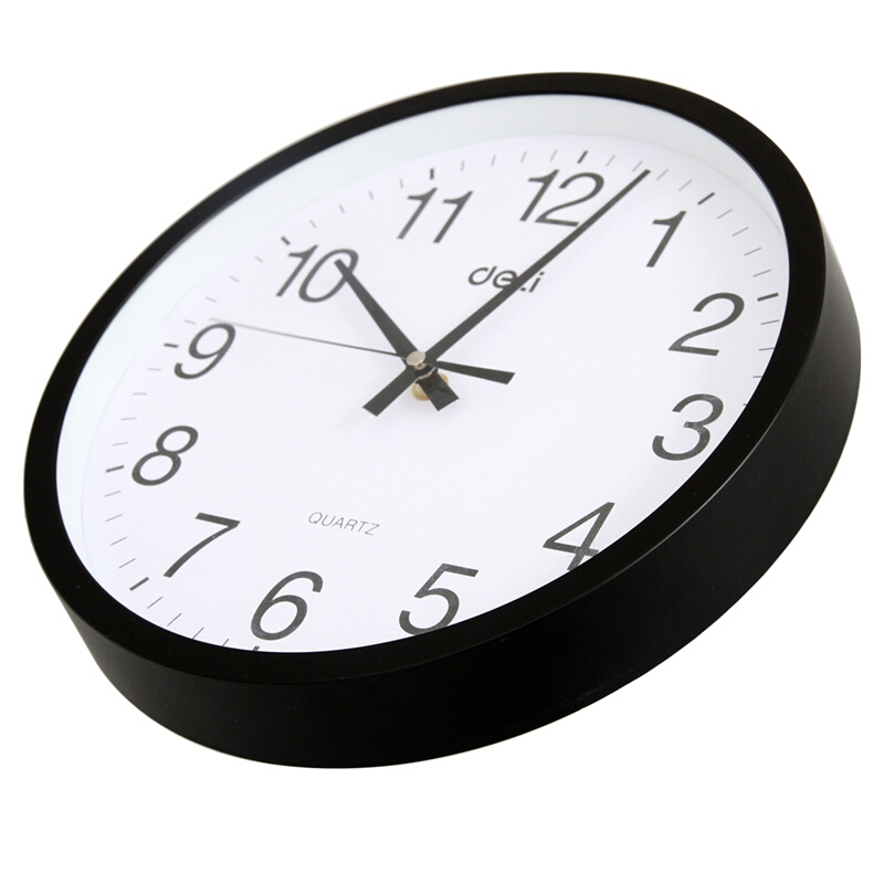 得力（deli） 9005 掛鐘 (只)30cm（12寸） (黑色) _http://02394.cn/img/sp/419/d37684fe-a5be-4232-a7d2-720e7c5bbb3b.jpg