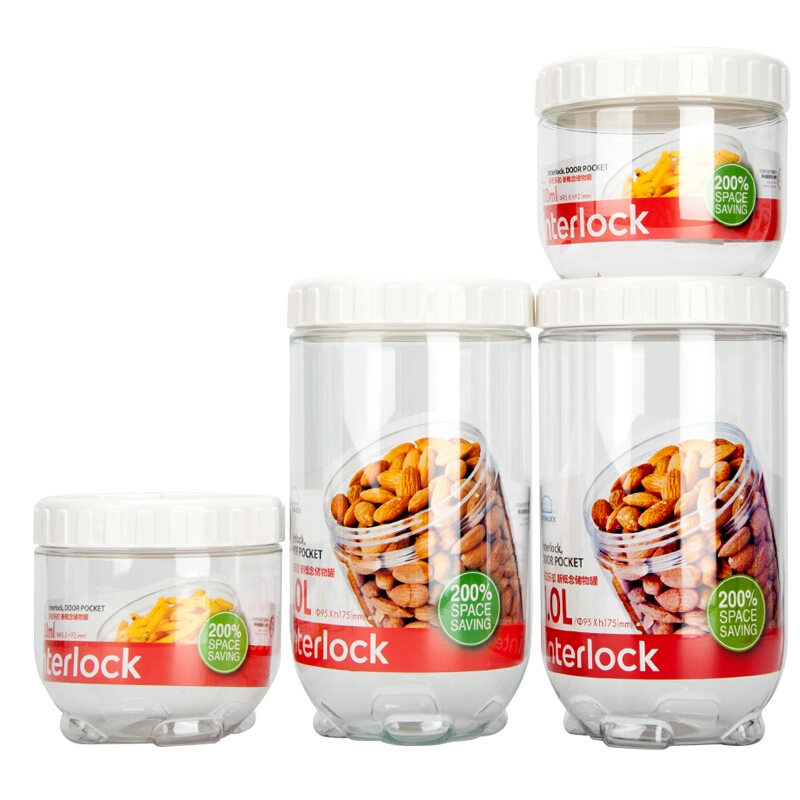 樂扣樂扣（locklock） INL301S001 儲(chǔ)物罐 冰箱側(cè)門塑料收納罐 (4件套) _http://02394.cn/img/sp/436/863fdb06-18f0-47cb-b78a-25bc35eaa998.jpg
