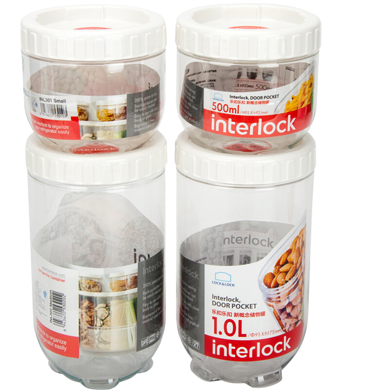 樂扣樂扣（locklock） INL301S001 儲(chǔ)物罐 冰箱側(cè)門塑料收納罐 (4件套) _http://02394.cn/img/sp/436/bef95828-03a5-429d-a700-5b47c9f6e060.jpg