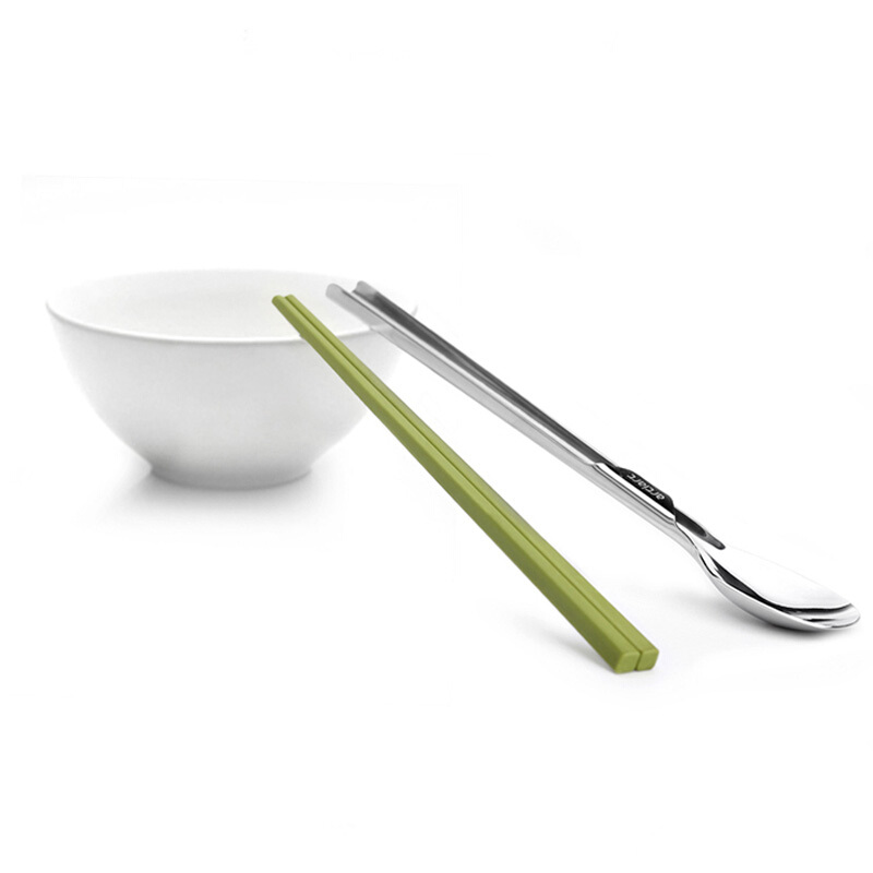 Artiart CARR072 創(chuàng)意餐具套裝/一勺一筷（綠色）_http://02394.cn/img/sp/437/89999301-8bac-48fa-a1b3-f908012fc90b.jpg