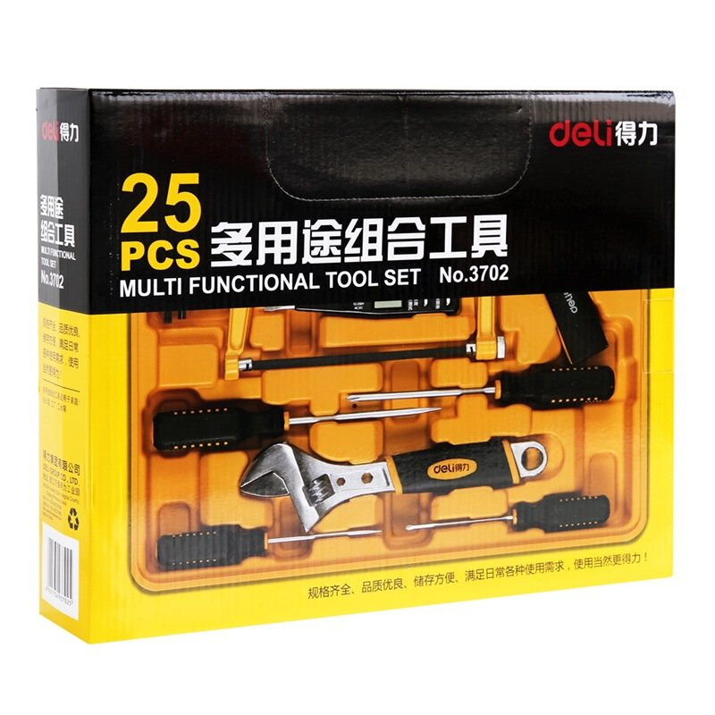 得力（deli） 3702 多功能組合工具箱/工具套裝 25件套_http://02394.cn/img/sp/451/02004cd0-6a54-4326-bee0-dc68aeeb7198.jpg