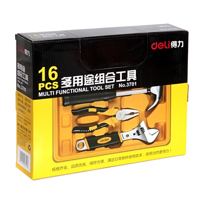得力（deli） 3701 多功能組合工具箱/工具套裝 16件套_http://02394.cn/img/sp/451/50323858-1e56-44a2-b77c-1e9835fb7dc6.jpg