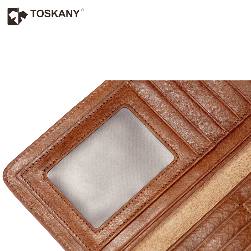 托斯卡尼（TOSKANY） TL66866 商務(wù)休閑男士長款錢夾/錢包 頭層牛皮 (棕色) _http://02394.cn/img/sp/525/da3c7c00-24f5-4d62-8149-341c83ba58ef.jpg