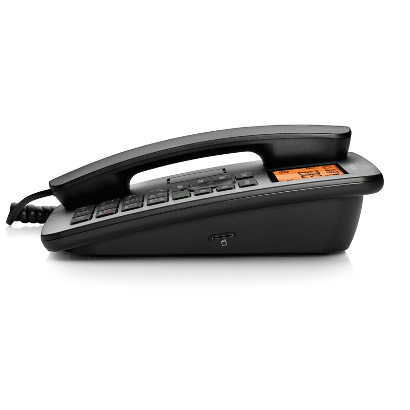 摩托羅拉（Motorola） CT111C 智能自動/手動插卡錄音電話機(jī)座機(jī)商務(wù)客服電話呼叫中心家用辦公固定座機(jī) （黑色）_http://02394.cn/img/sp/766/622c1bd9-1290-4ee7-90f1-7838330dc49a.jpg